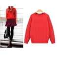 thumbnail image 3 of Sudadera con capucha deportiva para hombres Salvador Sudadera de lana con cuello redondo rojo 4XL, 3 of 10