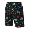 thumbnail image 4 of Balery Gamepads Traje de Baño Estilo Hawaiano para Hombre, Shorts de Secado Rápido con Bolsillos-Medium, 4 of 6