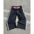 thumbnail image 5 of Pantalones casuales de rayas simples de moda Y2K para hombres y mujeres, pantalones rectos sueltos estilo retro Harajuku, pantalones deportivos de cintura alta y estilo hip hop, 5 of 5