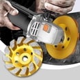 thumbnail image 4 of 4 Inch Concrete Grinding Cup Wheel 12 Segs Heavy Duty Angle Grinder For Angle Wheels Power Accessory Tools Grinder, 4 of 7