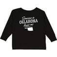 thumbnail image 3 of Inktastic Someone in Oklahoma Loves Me Boys or Girls Long Sleeve Toddler T-Shirt, 3 of 5