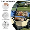 thumbnail image 6 of Uorisanigo Golf Cart Seat Covers Ezgo Anti-Scratch Golf Cart Seat Cover Replacement Aztec Baby Highland Cow Sunflower Washable Golf Cart Seat Protector Cool in Summer and Warm in Winter, 6 of 7