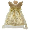 thumbnail image 5 of Northlight Lighted Angel Christmas Tree Topper - Gold - 12" - Clear Lights, 5 of 5