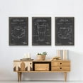 thumbnail image 6 of Morning Routine I - Framed Premium Gallery Wrapped Canvas L Frame 3 Piece Set - Ready to Hang, 6 of 9