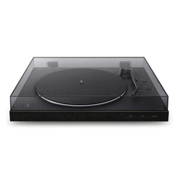 Tocadiscos Sony PS-LX310BT de vinilo inalámbrico con transmisión por correa negra