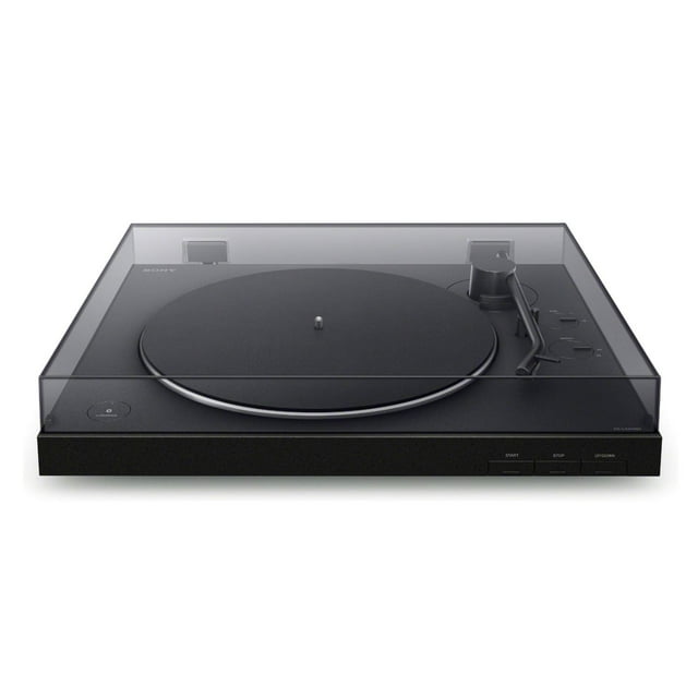 Tocadiscos Sony PS-LX310BT de vinilo inalámbrico con transmisión por correa negra