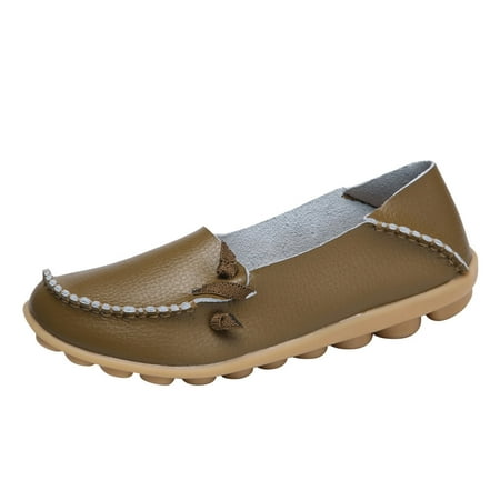 

Mackneog Womens Breathable Lace Up Shoes Flats Casual Shoes Gift on Clearance