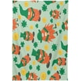 thumbnail image 2 of Coolnut St Patrick Gnome Clovers Tablecloth Rectangle Colorful Table Cloth Large Square Table Cover for Dining Kitchen Party 60"x90" Decor Gift, 2 of 7