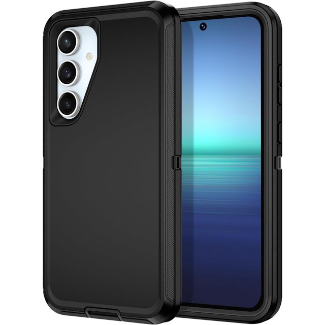 Étui Intégrale Robuste à 3 Couches pour Samsung Galaxy S23/S24 FE Plus Ultra - Antichoc et Résistant à la Poussière
