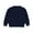 Navy Long Sleeve Round-Neck Blouses & Shirts, variant on Kids Girls and Boys Solid Color Long Sleeve Cotton Knit Sweater for Ages 1-8, Comfortable Casual Wear for Parties, Everyday Use, Autumn and Winter Fashion Army Green 3-4Years