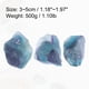 thumbnail image 2 of 1 juego de piedras de chakra a granel, piedras naturales de fluorita, mezcla de cristal de imitación a granel crudo grande para lapidario, caída, rocas fuente, decoración, pulido, 2 of 7