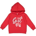 thumbnail image 2 of Inktastic Tractor Girl Toddler Hoodie, 2 of 4