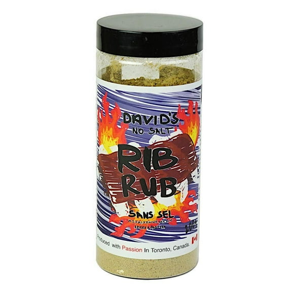 David’s Condiments Famous Rib Rub - 200g ml (7 oz) | Premium Smokey Dry Rub For Ribs, Turkey, Steaks & Other Meats