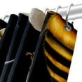 thumbnail image 5 of Bee Waterproof Shower Curtain with Hook, Printed Design, Bathroom Decoration - Shower Curtain Sets, 5 of 5