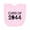 AD-Pink, variant on Inktastic Class of 2044 Childrens Future Graduate Newborn Bib