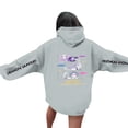 thumbnail image 4 of Moonsky Sudadera con capucha de moda para mujer de la cantante pop Dem/0n HUNTR/X con jersey corto, suave y cómoda, top de manga larga para uso informal en primavera, otoño e invierno. (Gris M), 4 of 4
