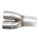 thumbnail image 2 of Stainless Steel Exhaust Pipe Collector 2in Double Inlet Single 2.5in Outlet, 2 of 9
