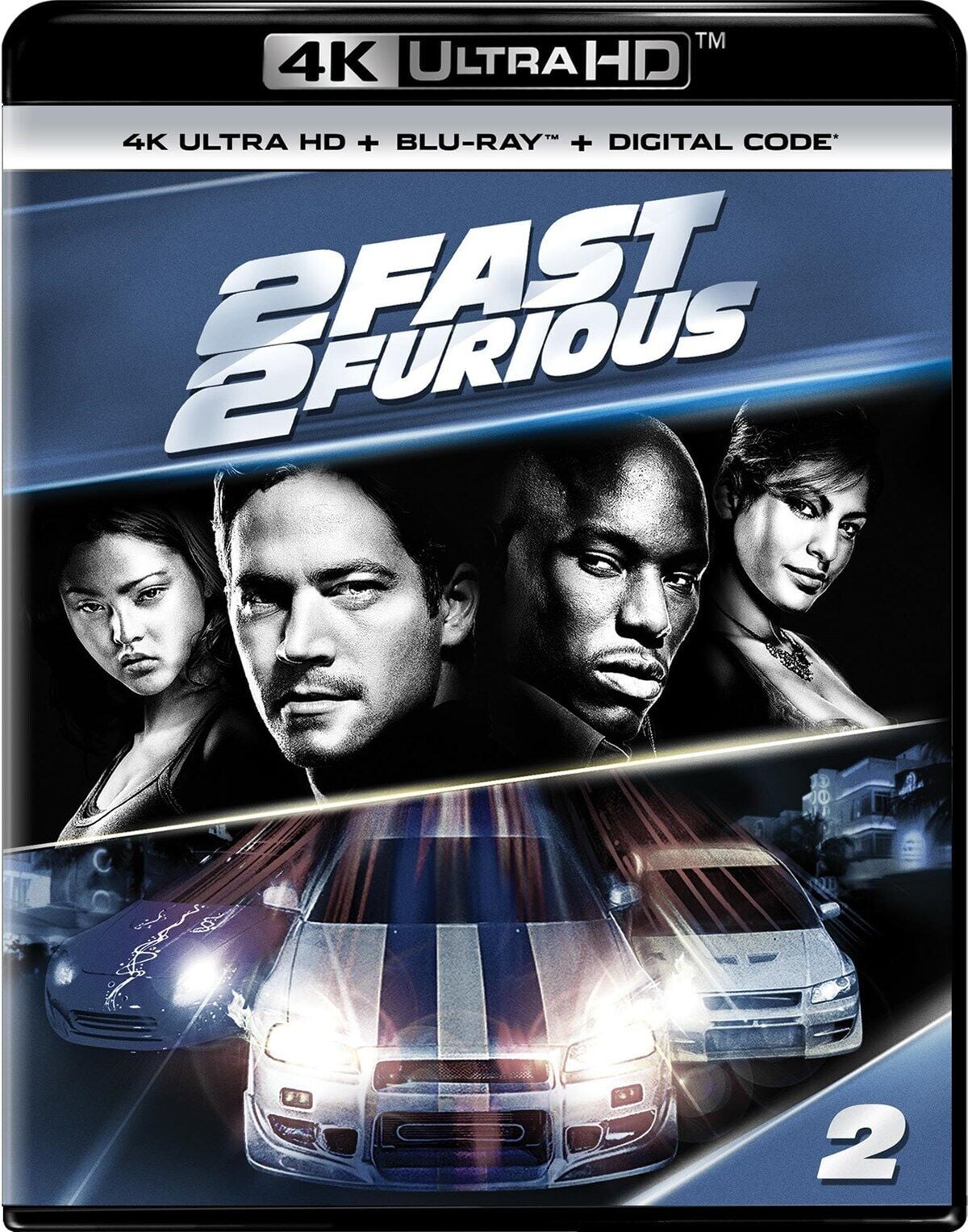 2 Fast 2 Furious 4K UHD Blu-ray Paul Walker NEW