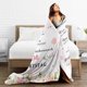 thumbnail image 2 of LHSHID 60th Birthday Gifts Blanket Flannel Soft and Comfortable Anti static Bed Sofa Blanket 50x60in, 2 of 6
