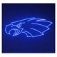 thumbnail image 1 of Letrero De Neón Con Cabeza Águila, Luz LED, Exhibición Aves Silvestres Para El Hogar, Sala Juegos, Dormitorio, Bar, Estar, Fiesta Cumpleaños 48cm, 1 of 2