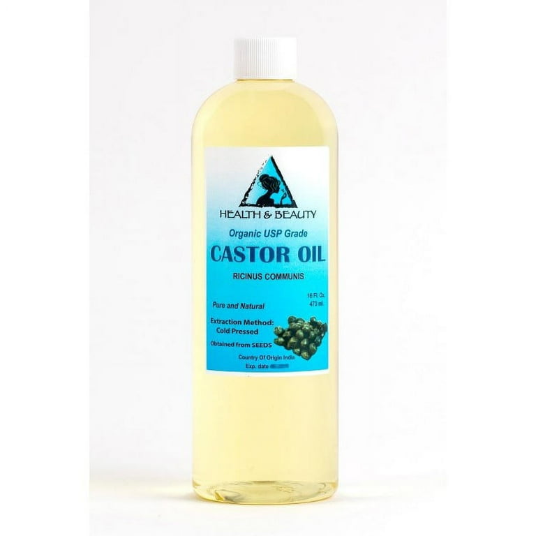 Home Health Castor Oil, Cold Pressed And Processed 16 Oz
