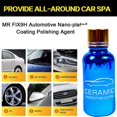 thumbnail image 4 of Clearance! 30ML Automotive Ceramic Coating, 9H Anti Scratch Hydrophobic Polish Nano Coating Kit, High Gloss Car Paint Sealant Protection, 4 of 6