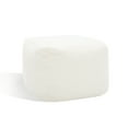 thumbnail image 5 of SAFAVIEH Couture Samuels Modern Boucle Ottoman, Ivory, 5 of 10