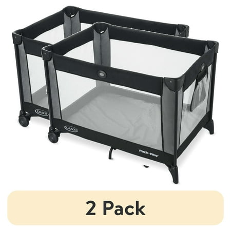 (2 pack) Graco Pack 'n Play Portable Playard, Unisex, Kolb