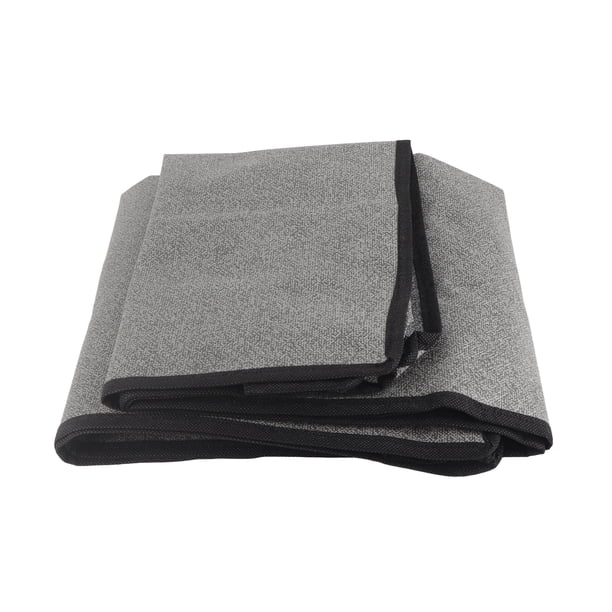 Bolsas de almacenamiento de ropa con asa reforzada, organizadores de armario con ventana transparente, contenedores para ropa y suéteres, 2 unidades