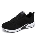 thumbnail image 6 of Rokment Air Cushion Running Shoes for Women Lightweight Comfortable Mesh Tennis Walking Shoes Breathable Mesh Gym Non Slip Work Fashion Sneakers Athletic Casual Black Size 6, 6 of 7