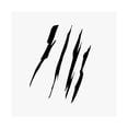thumbnail image 3 of Effete Feline Claw Marks Scratch Matte Horizontal Posters, 3 of 8