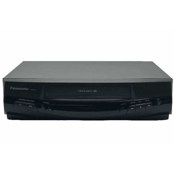 Panasonic PVQ-920 Omnivision VHS VCR w/ Original Remote, Manual, A/V Cables, & HDMI Converter