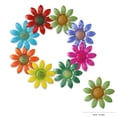 thumbnail image 3 of Outdoor Garden Wall Hanging Decoration Iron Daisy Art • 3D Metal Flower Wall Decor • Waterproof Sun-Resistant Patio Fence Balcony Living Room Accent, 3 of 9