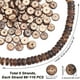 thumbnail image 2 of 6 hebras, 528 piezas, cuentas Heishi de madera de coco, 8 mm, marrones, planas, redondas, para hacer pulseras, collares, pendientes y bisutería. Orificio: 1 mm., 2 of 7