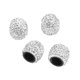 thumbnail image 3 of 4pcs 15mm Bling Valve Caps, Universal Car Motorcycle Tire Decoration, Silver, 3 of 3
