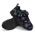 thumbnail image 6 of Pointodoor Rainbow Mushroom Cobweb Sneakers for Boys Kids Running Shoes Girls Mesh Fitness Shoes Hook and Loop Indoor Training Sneaker Lightweight for Little Kid/Big Kid, 6 of 7
