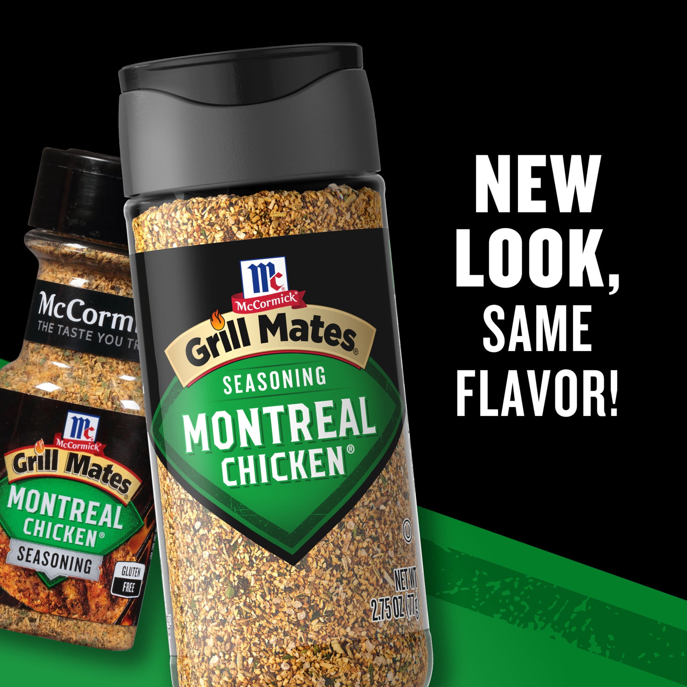 (4 pack) Grill Mates Montreal Chicken Seasoning, 2.75 oz Bottle
