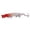 Blue Gold, variant on Topwater Popper Fishing Lure, Hard Bait with 3D Eyes and Treble Hooks for Bass Striper Pike, Red White, 0.47 oz, 4.33 Inch