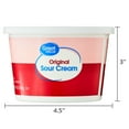 thumbnail image 3 of Great Value Original Sour Cream, 16 oz Tub, 3 of 7