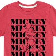 thumbnail image 3 of Disney - Mickey Mouse - Mickey Cheer - Youth Short Sleeve Graphic T-Shirt, 3 of 5