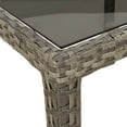 thumbnail image 5 of vidaXL 5 Piece Garden Dining Set with Cushions Grey Poly Rattan, 5 of 5