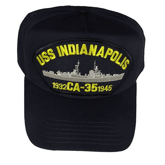 USS INDIANAPOLIS CA-35 HAT USN NAVY SHIP HEAVY CRUISER PORTLAND CLASS INDY