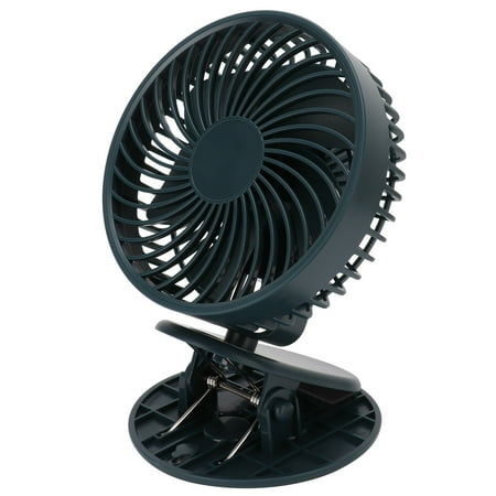

Tebru Fan with Clip Desk Fan Portable Desk Fan 3 Speed Wind Mini Desktop Fan with Clip for Home Office and Bedroom