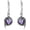 Alexandrite, variant on Dragon Earrings for Women 925 Sterling Silver Dragon with Heart Cut Birthstone Drop Earrings