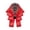 B-Red, variant on Bow Ties for Men Solid Color Pre-Tie Bow Tie and Classic Formal Tuxedo Bowties for Wedding Party