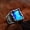 Sapphire, variant on Men's Titanium Steel Crown Ring European Retro Design and Personality Statement Ring for Him Band Jewelry with Ruby Black Onyx Emerald Sapphire Inlay