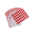 thumbnail image 4 of SUNRI 10 Sheets Heart Stickers Love Decorative Sticker Kids Envelopes Cards Craft Scrapbooking Party Favors Prize Class Rewards Award Praise, 4 of 20