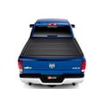 thumbnail image 3 of BAK Industries Tonneau Cover 448207RB BAKFlip MX4; Hard Folding; 2 Folds/3 Panels; Lockable Using Tailgate Handle Lock; Black Matte; Aluminum, 3 of 6