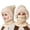 X4 Beige, variant on Krdevn Winter Knitted Balaclava Women Hooded Beanie Hats Lined One Piece Neck Warmer Skull Cap Cold Weather,White