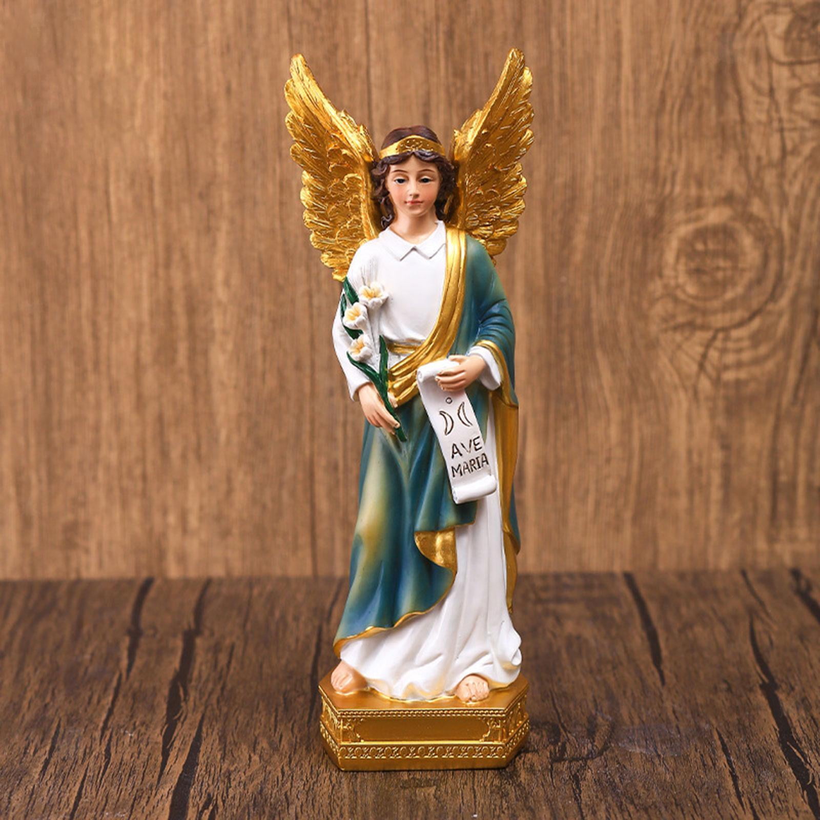 Resin Figurines Sculpture Our Lady Of Grace Decoration Virgin Mary